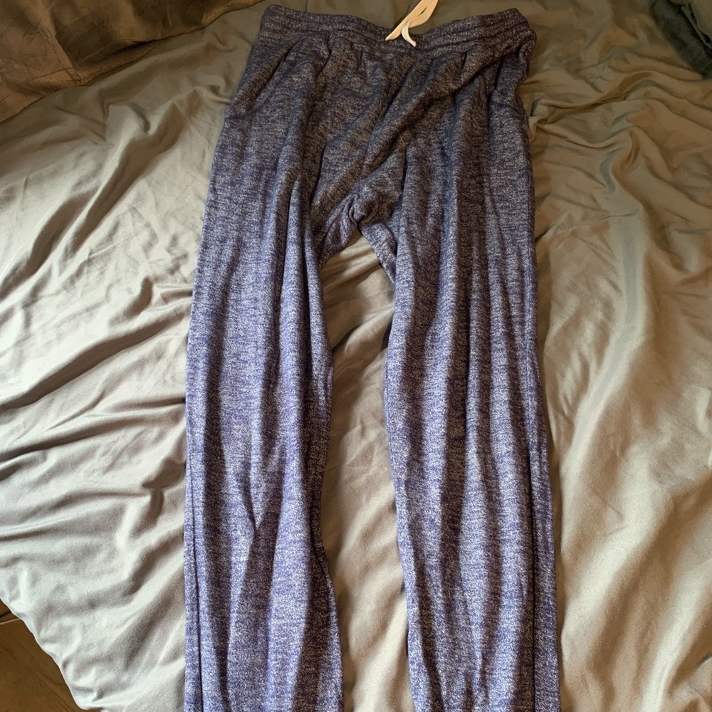 blue sweatpants